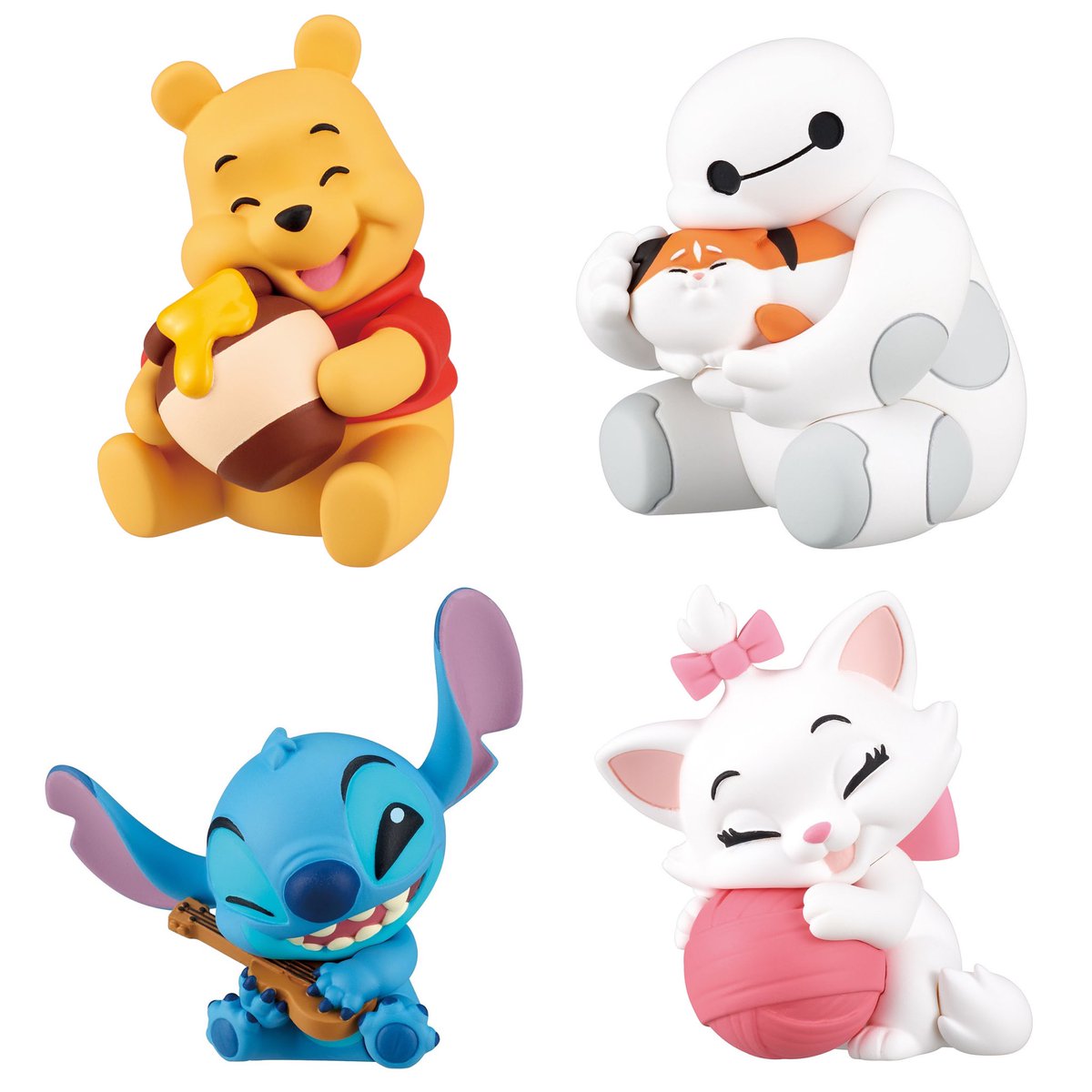 むぎゅっと！ ディズニーキャラクター】 6月下旬・400円のガチャガチャ