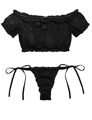I just received Avidlove Bra and Panty Set Ruffle Lingerie Set Mesh Babydoll Chemise - Small - Black from alwaysonneveroff666 via Throne. Thank you! throne.com/sammyshayne #Wishlist #Throne