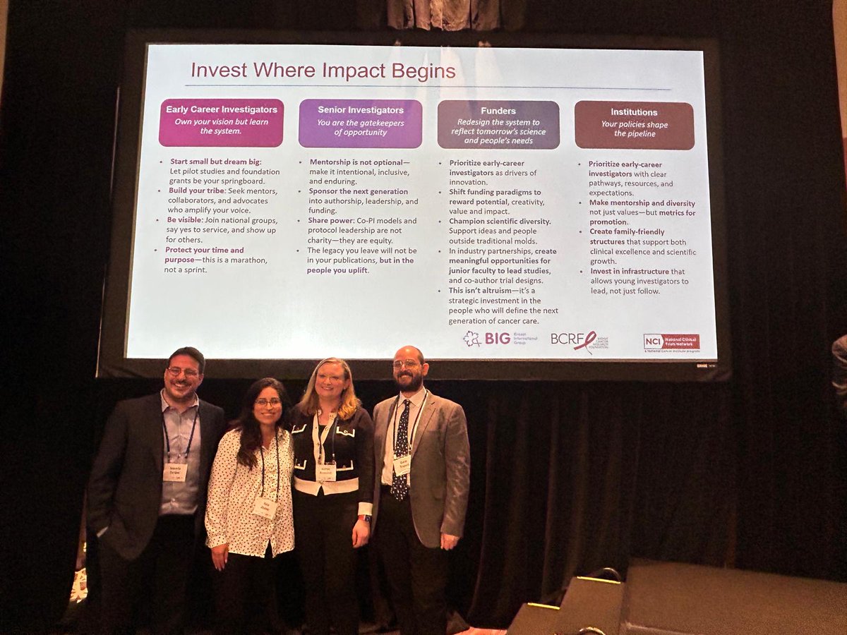 Ioannis Zerdes (@io_zerdes) on Twitter photo Honored to present at the <a href="/BIGxResearch/">Breast International Group</a> - <a href="/theNCI/">National Cancer Institute</a> NCTN Annual Meeting in Chicago 🇺🇸, marking 20 years of global collaboration in #breastcancerresearch
Many thanks to <a href="/BCRFcure/">The Breast Cancer Research Foundation</a> & Drs <a href="/Seamusoreilly18/">Seamus O’Reilly MD PhD</a> <a href="/nlinmd/">Nancy Lin, MD</a> <a href="/darioT_/">Dario Trapani</a> <a href="/YAbdouMD/">Yara Abdou, MD, MSCR</a> <a href="/MariyaRozenblit/">Mariya Rozenblit</a> for an inspiring session! <a href="/OncoAlert/">OncoAlert</a> Honored to present at the <a href="/BIGxResearch/">Breast International Group</a> - <a href="/theNCI/">National Cancer Institute</a> NCTN Annual Meeting in Chicago 🇺🇸, marking 20 years of global collaboration in #breastcancerresearch
Many thanks to <a href="/BCRFcure/">The Breast Cancer Research Foundation</a> & Drs <a href="/Seamusoreilly18/">Seamus O’Reilly MD PhD</a> <a href="/nlinmd/">Nancy Lin, MD</a> <a href="/darioT_/">Dario Trapani</a> <a href="/YAbdouMD/">Yara Abdou, MD, MSCR</a> <a href="/MariyaRozenblit/">Mariya Rozenblit</a> for an inspiring session! <a href="/OncoAlert/">OncoAlert</a>