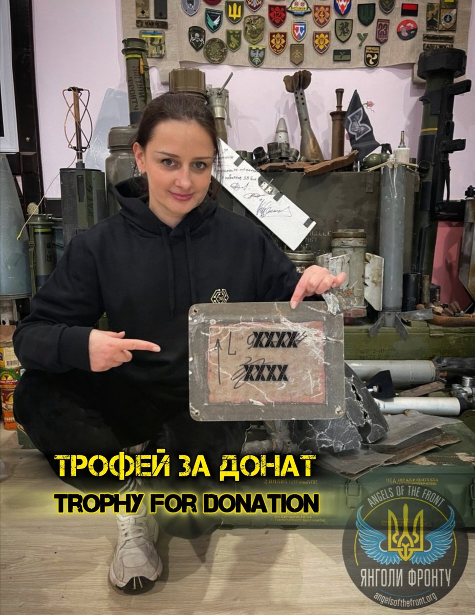 👀 Who hasn't entered the chevron and trophy draw yet? Don't miss the moment and just support the cool guys on the frontline✊
DONATE for 🛻 for the #38th_Regiment :
🎯 € 5.600
Raised € 4.100
angelsofthefront.org