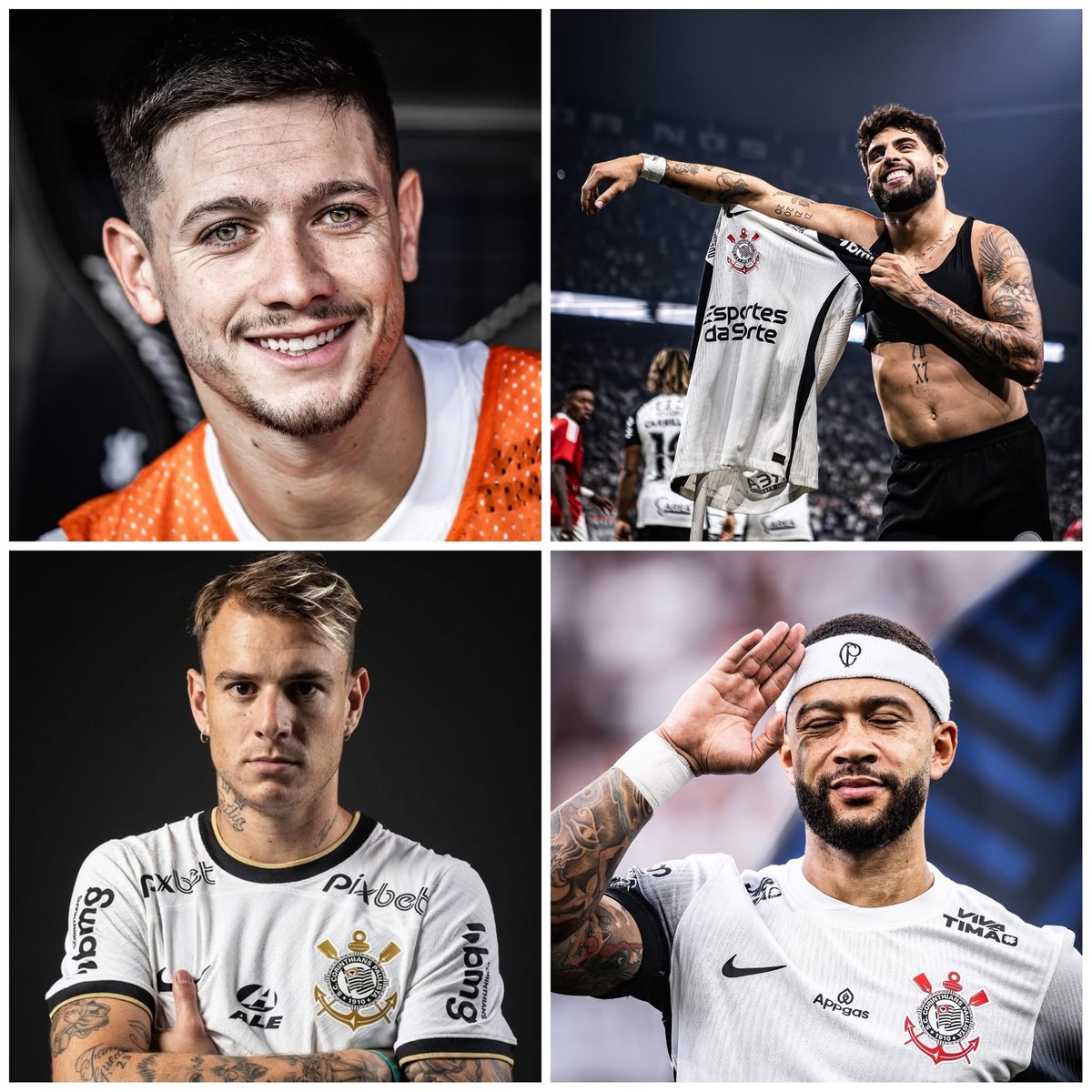 lindifc's tweet photo. Só tenho uma certeza: Esse Quarteto jogaria muita bola 🖤🗣️ https://t.co/Wl2E2q2FU7
