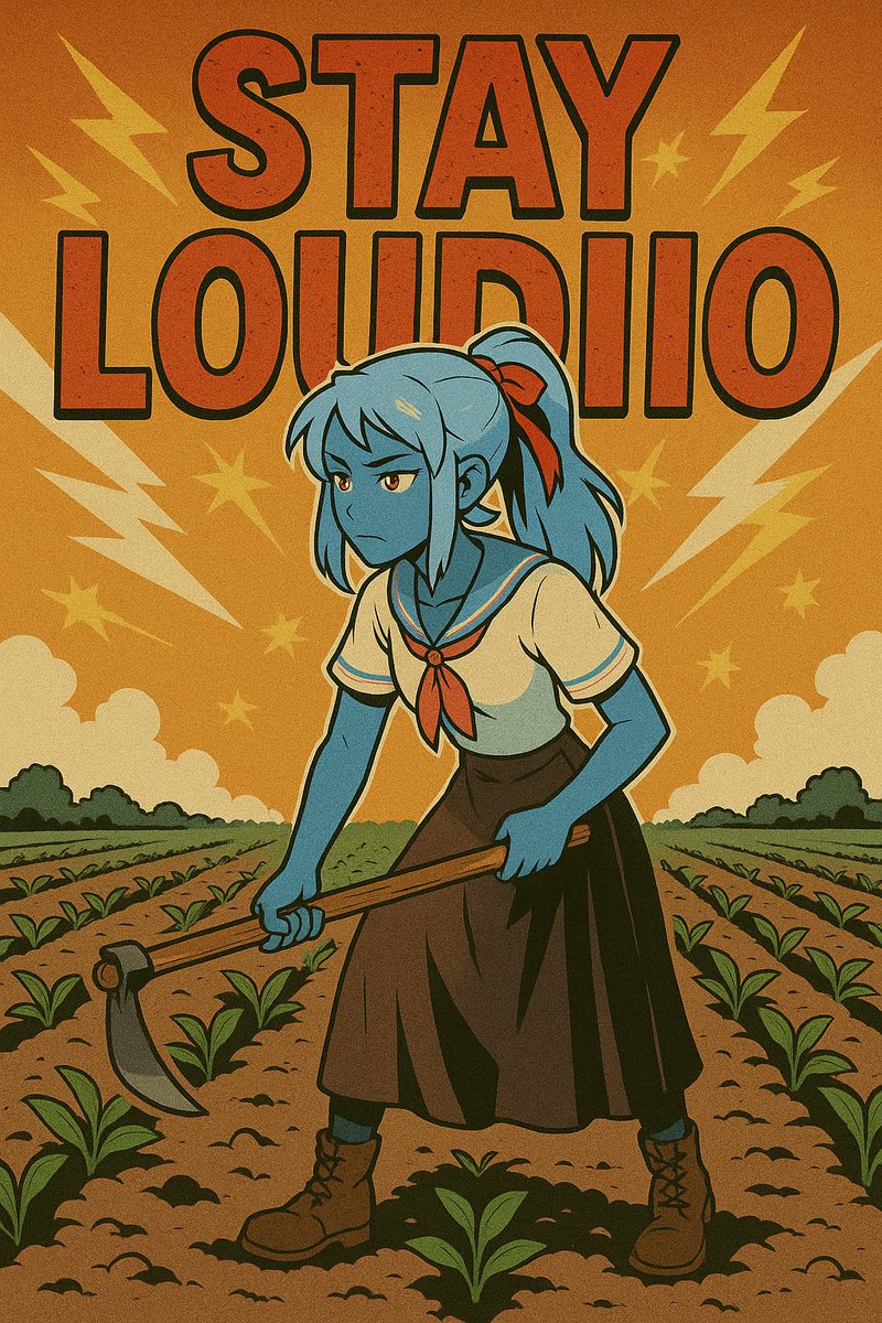 Some will say we are farming?

I say we're having fun while planting our gardens

STAY LOUDIO ‼️ <a href="/stayloudio/">Loud!</a>