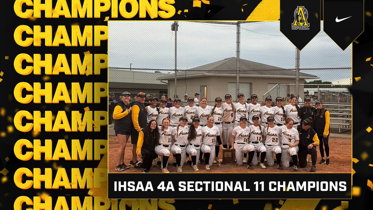 With grit and determination, Avon Softball emerges as IHSAA 4A Sectional 11 Champions. 5th conesecutive sectional championship. Orioles host Center Grove Tuesday, June 3rd for the Regional Championship.