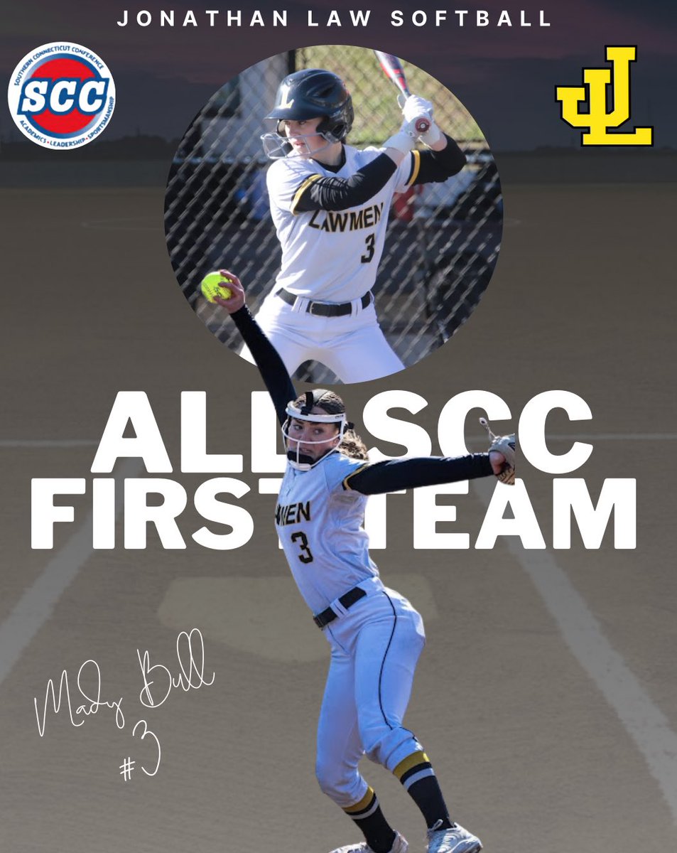 Congratulations Mady Bull for being named to the SCC All Conference 1st team. This senior is a four time all conference recipient.

#BuiltDifferent
#SCC
#ctsb