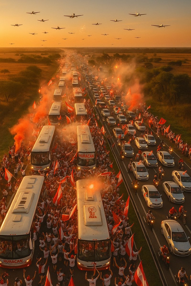 Estebanconde78's tweet image. Vamos Nosotros!!! #Huracán #HuracánYNadaMas 🎈🤞🏻🛫🚌🚙