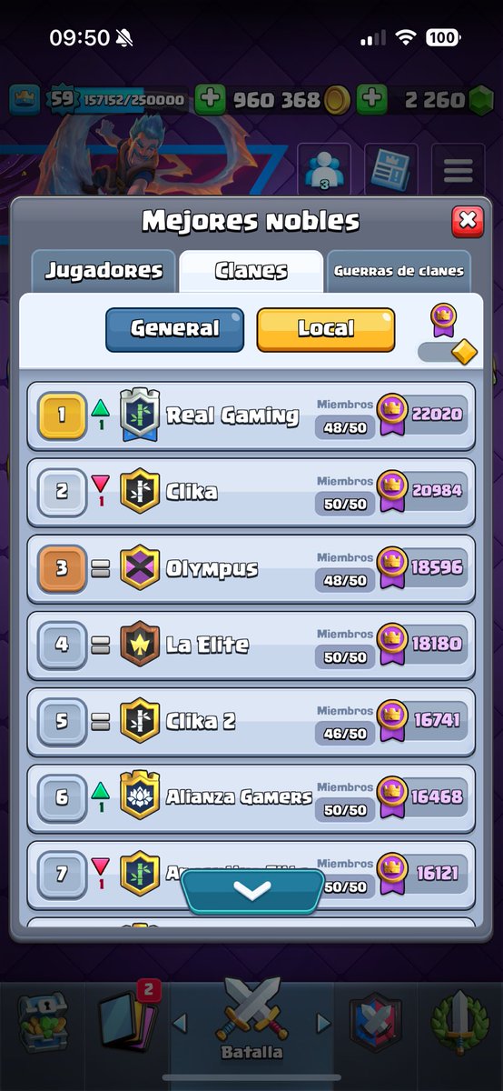 🐼 ¡SORTEO! 🤯
¿Queres tener en tu lista de amigos a un TOP MUNDIAL de Clash Royale?🏅🌎
Estamos sorteando el link de amistad de <a href="/FrancoMedinaSL/">FrancoMedinaSL</a> 🔝🐐

🔗 REQUISITOS:

✅ Follow a <a href="/FrancoMedinaSL/">FrancoMedinaSL</a> y <a href="/RealGamingCR/">Real Gaming</a>
❤️MG
🔁 RT

¡No te lo pierdas! 🔥
#ClashRoyale #RealGamingCR