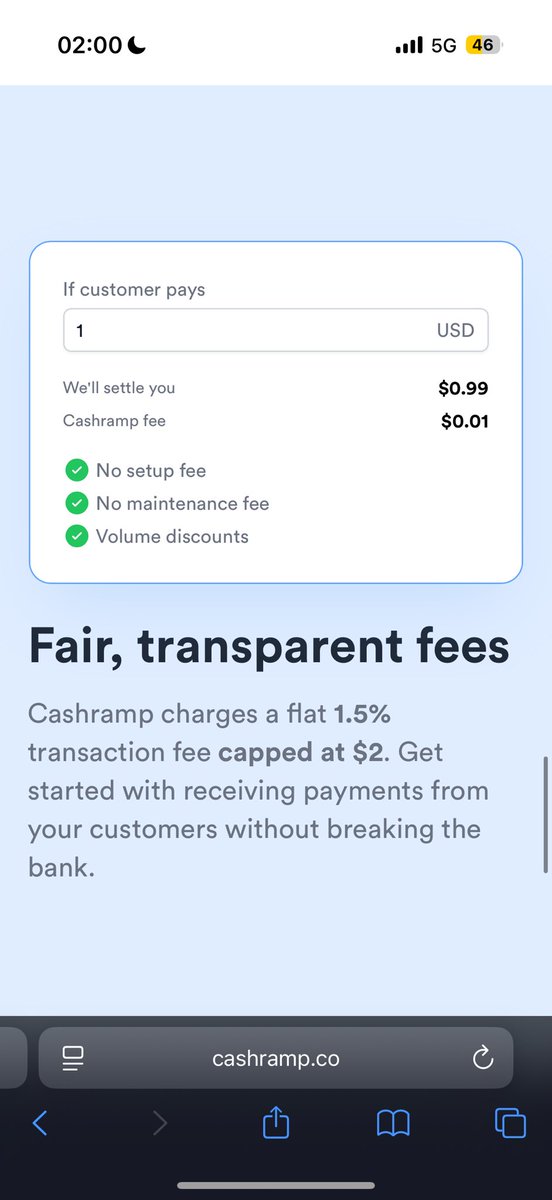 Just PSA that this exists + is far cheaper than cards. 

You can accept payments (settled in stablecoin) from 5+ African countries with a single integration.