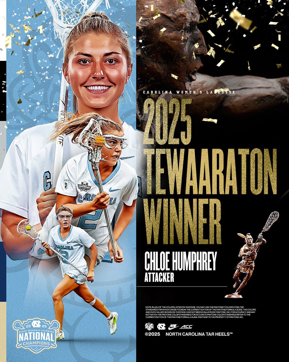 uncwlax's tweet image. The Phenom is officially the best player in college lacrosse 🤌