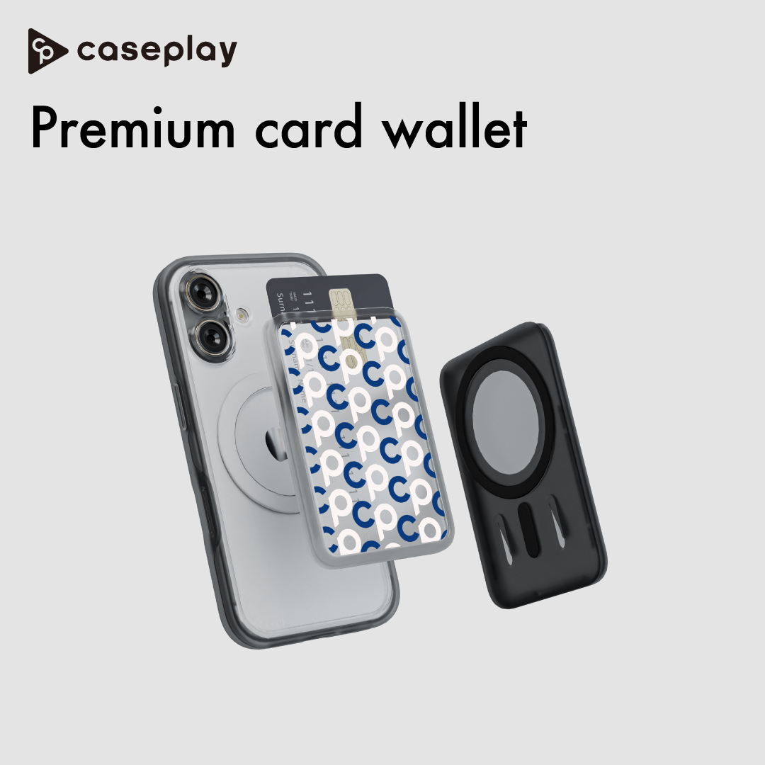 ／
新アイテム「プレミアムカードウォレット」が登場🎉
＼

商品はこちら🔍
▶caseplay.shop/collections/h1…

MagSafe対応のクリアケースで、クレジットカードを3枚まで格納可能✨

デザインは1800種類以上をラインナップ！
スマホを推し仕様にカスタマイズしちゃおう😆

#caseplay #カードウォレット