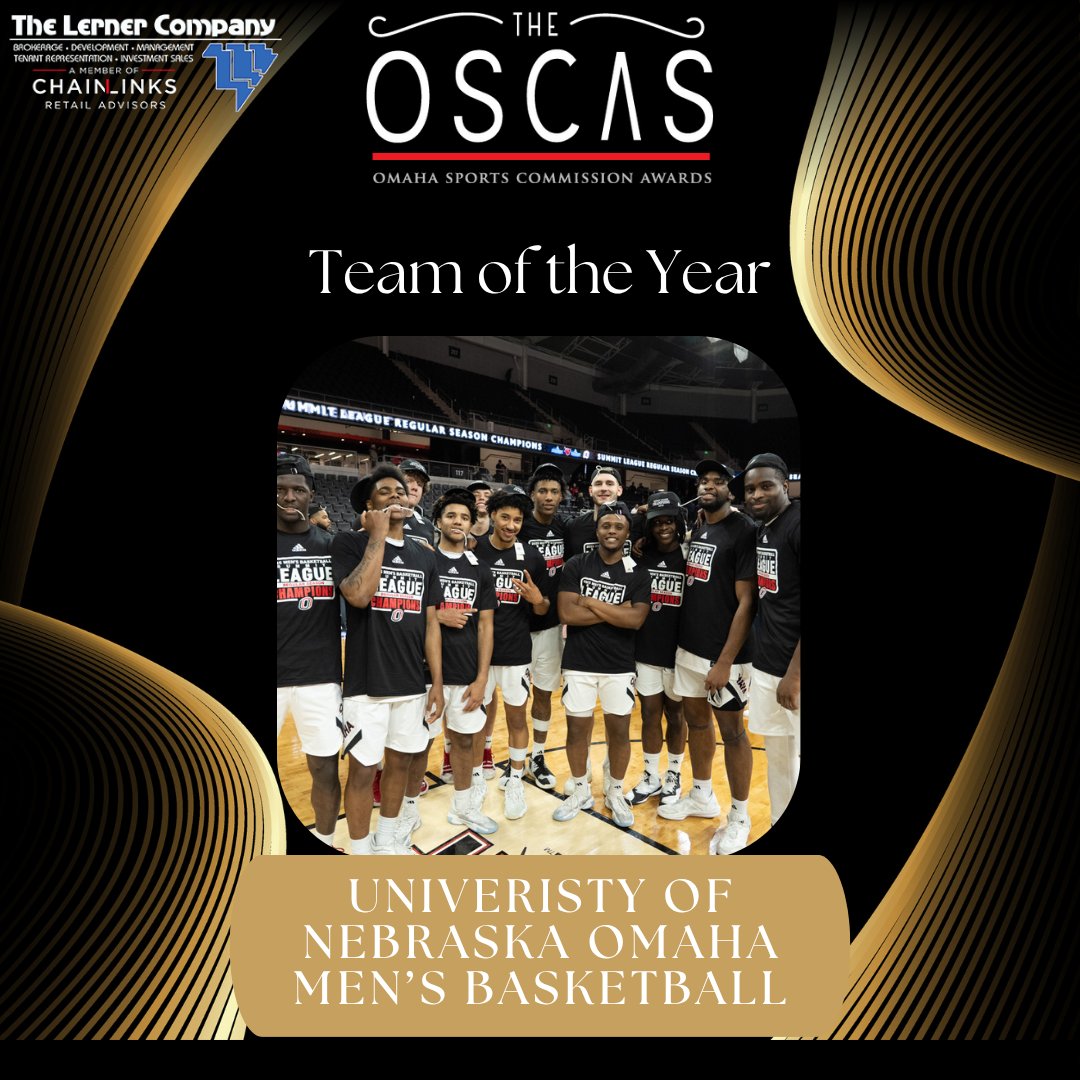Omaha Sports Commission (@omaha_sport) on Twitter photo Congratulations to <a href="/OmahaMBB/">Omaha Men’s Basketball</a> for being named the 2025 Team of the Year! #OSCAS Congratulations to <a href="/OmahaMBB/">Omaha Men’s Basketball</a> for being named the 2025 Team of the Year! #OSCAS