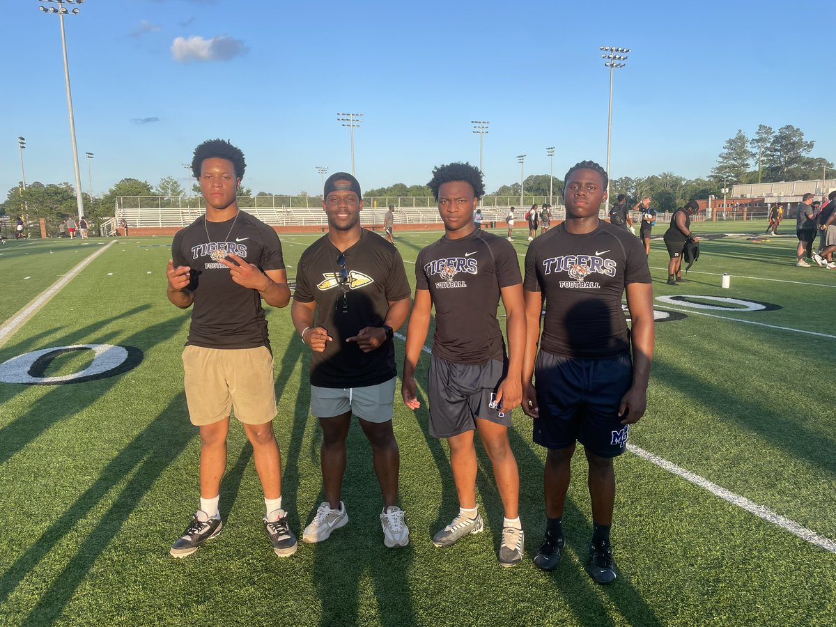 Nice camp today  I had a good time enjoyed! <a href="/eccc_football/">East Central Warrior Football 🏈</a> <a href="/Coach__Pratt/">Travor</a>