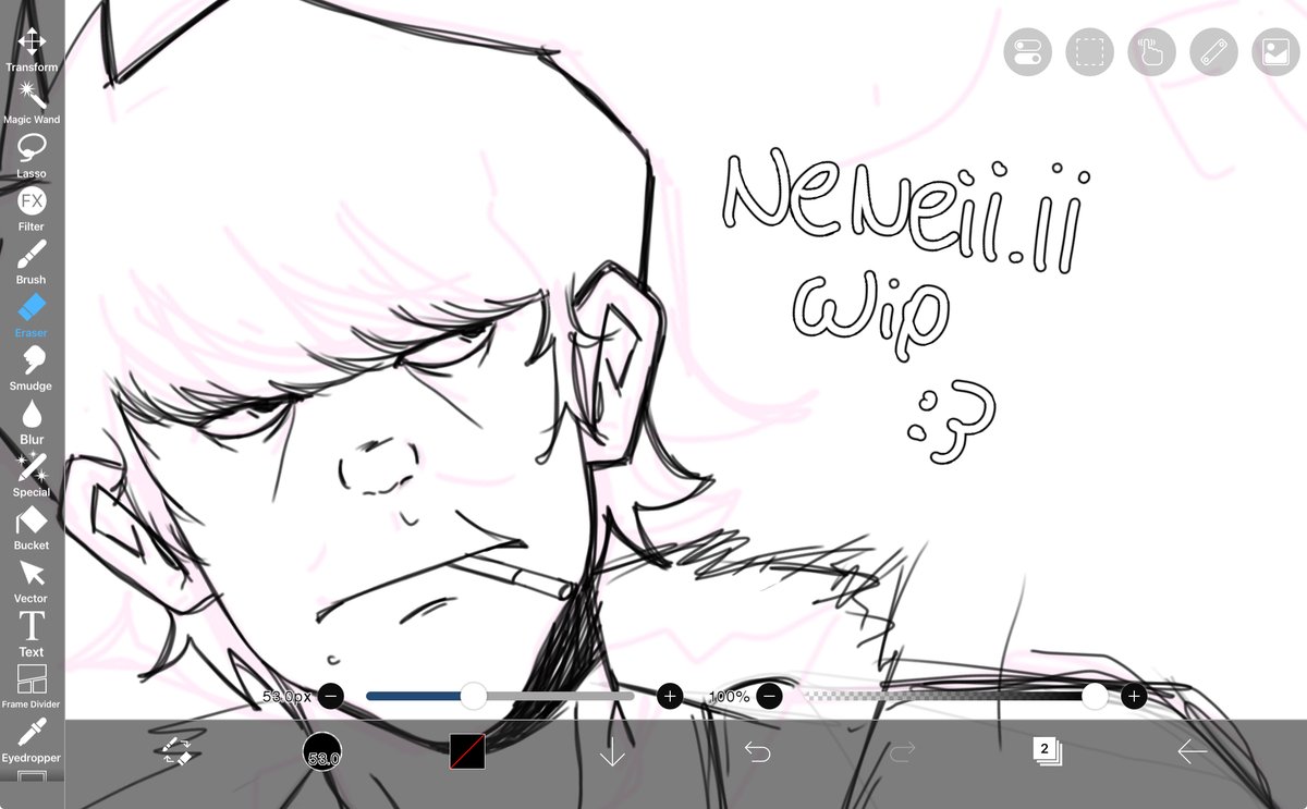 Wip! #Murdoc #Gorillazfanart