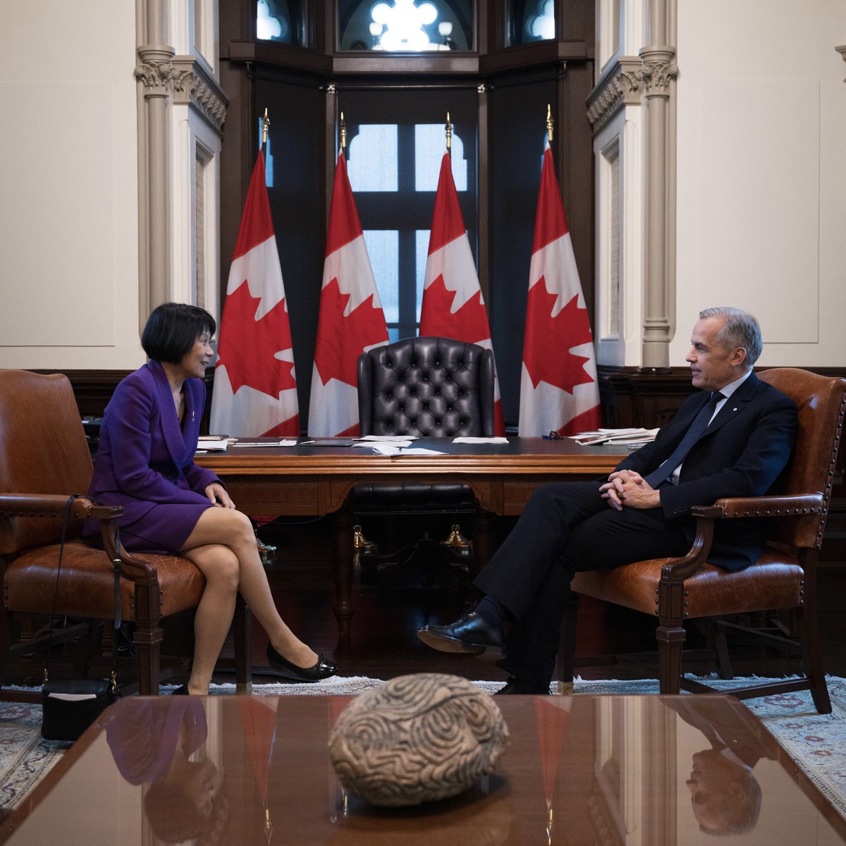 Mark Carney (@markjcarney) on Twitter photo Thanks for the meeting today, <a href="/MayorOliviaChow/">Mayor Olivia Chow 🇨🇦</a>.
We’re ready to get to work — to build up the housing supply, to bring costs down, and to keep our communities safe. Thanks for the meeting today, <a href="/MayorOliviaChow/">Mayor Olivia Chow 🇨🇦</a>.
We’re ready to get to work — to build up the housing supply, to bring costs down, and to keep our communities safe.