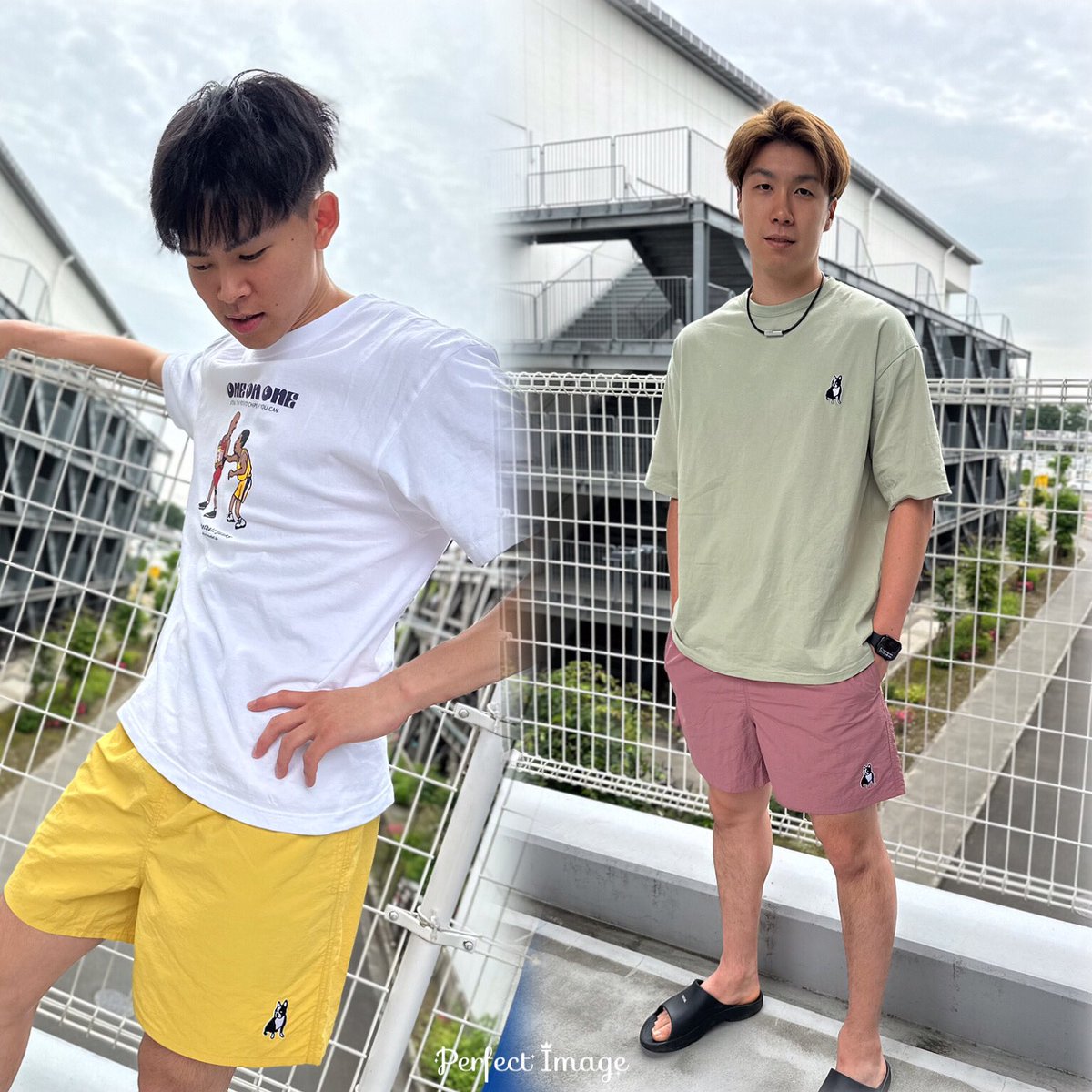 『再入荷商品紹介❣️』

■CP23F23
　パイドナイロンショートパンツ

■ カラー：カモフラ・パープル・チャコール・ブラウン・イエローヘーゼ・ネイビーブルー・オリーブ・ブラック・ミントグリーン・オフピンク

大人気ナイロンショートパンツ再入荷致しました‼️