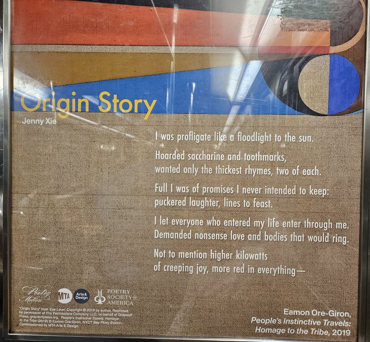 Subway poetry ✨️