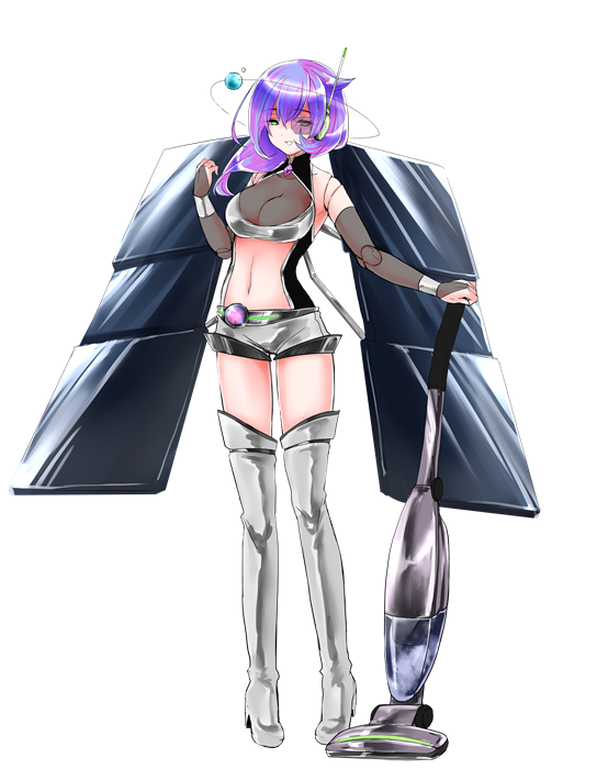 「今日は掃除機の日だそうです(*^□^*)九州そらちゃんの武器?も掃除機です☆(ゝ」|東北ずん子🫛ずんだもん🫛公式のイラスト
