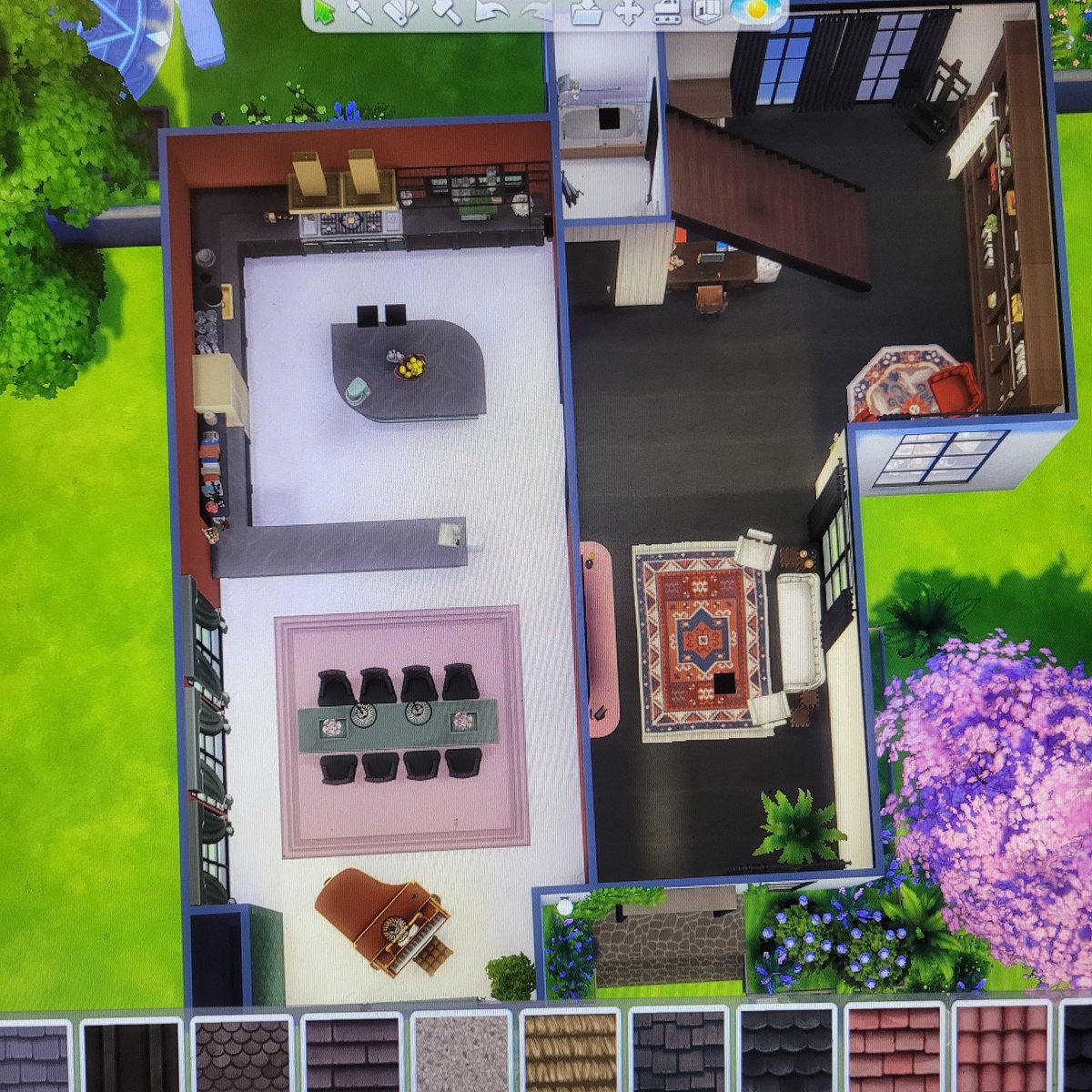 wickedqween's tweet photo. The First part of my 2nd house build and furnished  ... 🥰 https://t.co/sxPnN8MeHN