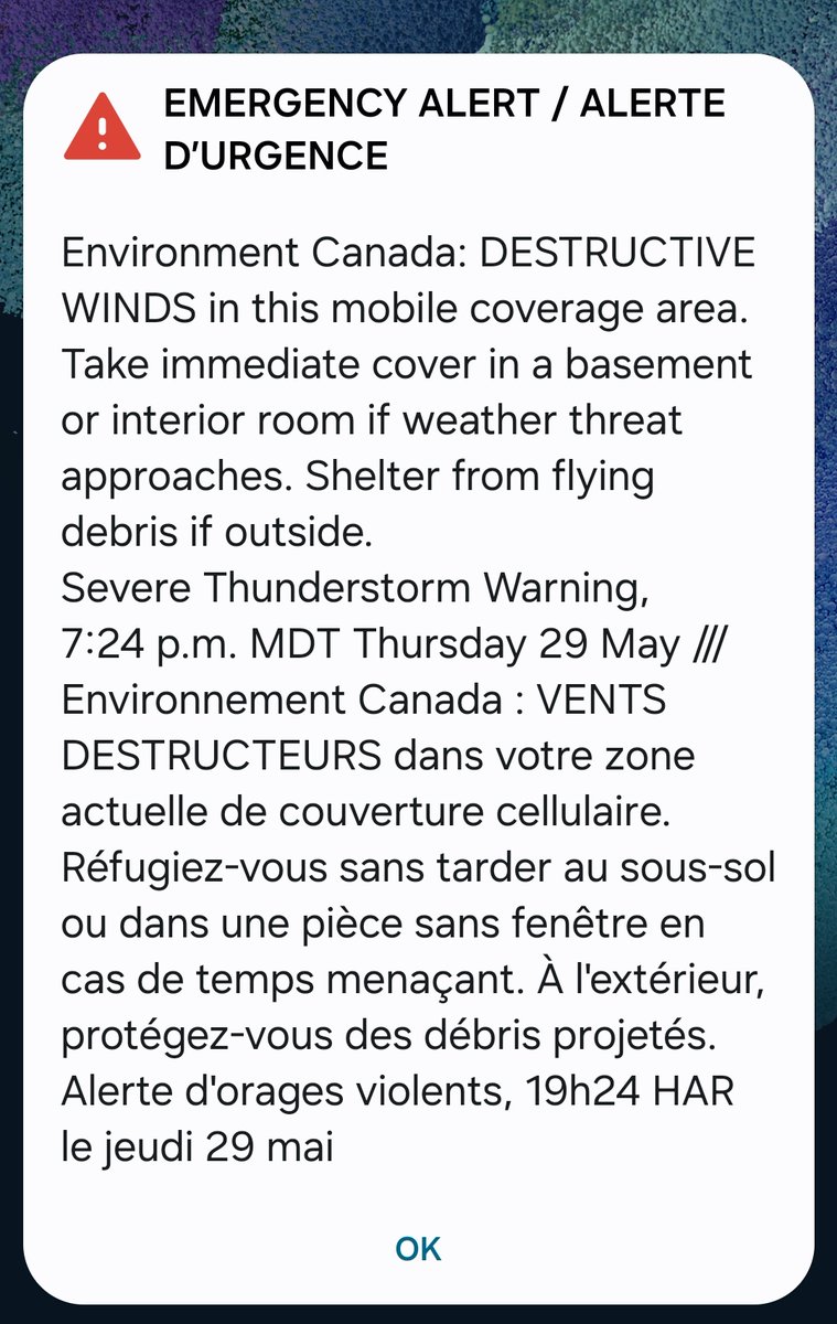 Hunker down, Edmonton and area.#yeg #yegwx