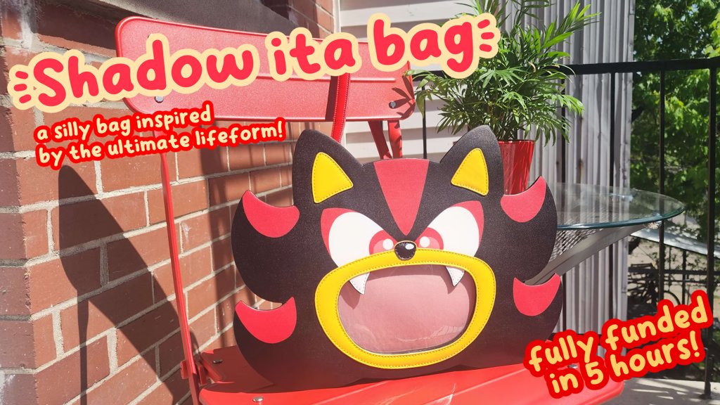 Frack's Sonic Deals (@frackdeals) on Twitter photo Shadow the Hedgehog ITA Bag by <a href="/artfrommars99/">βοΈmars Ξ</a> has launched on Kickstarter!
bit.ly/4kKnqq0
A Sonic ITA bag has already been unlocked as an add-on! Shadow the Hedgehog ITA Bag by <a href="/artfrommars99/">βοΈmars Ξ</a> has launched on Kickstarter!
bit.ly/4kKnqq0
A Sonic ITA bag has already been unlocked as an add-on!