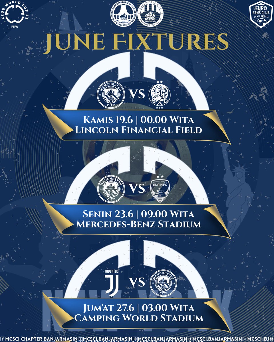 Siapa nih kira² pemain baru yang join <a href="/mancity/">Manchester City</a> untuk kompetisi piala dunia antar klub ? 

#mcscibjm #mcscindonesia #mancity #eurofansbanjarmasin #supersoccerbanjarmasin