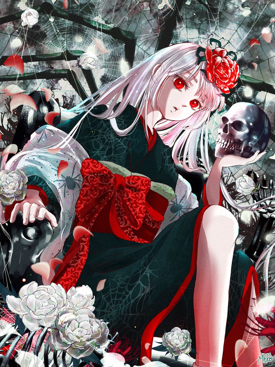 黒であり赤であり白でもある🖤❤️🤍
#クリエイター様の中に黒の作品をお持ちの方はいらっしゃいませんか