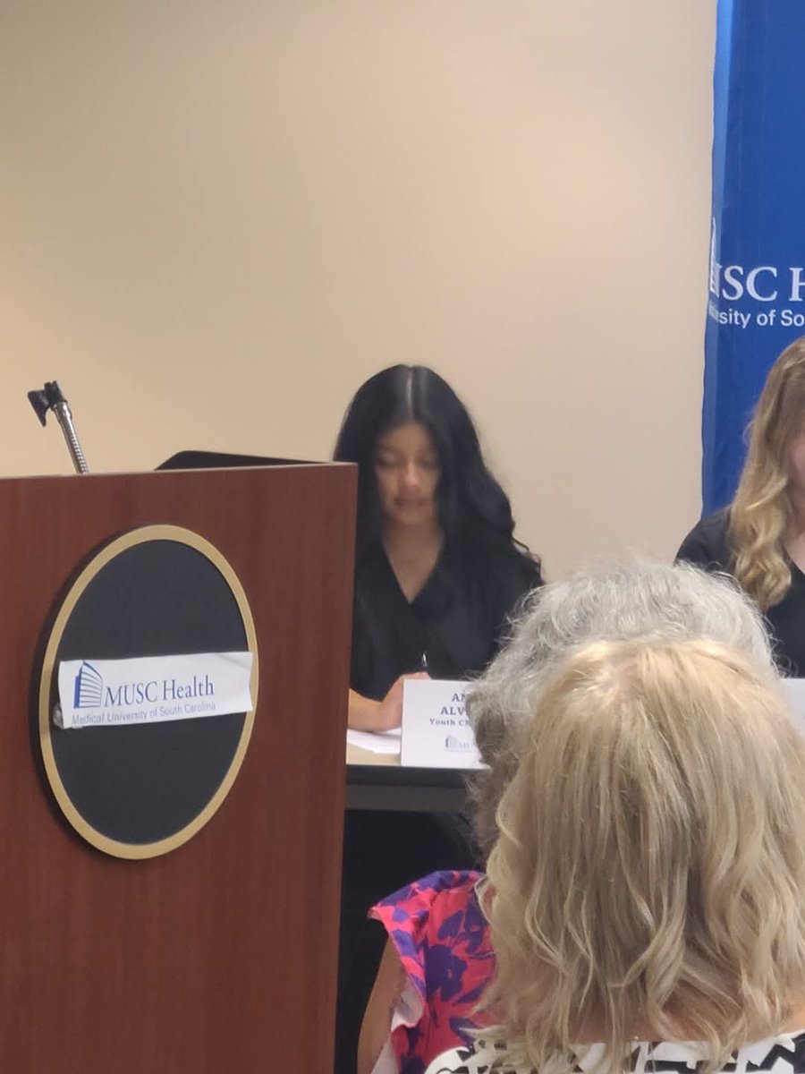 Craig Washington (@craigwashingto4) on Twitter photo Congratulations to Andrea Alvarado-Hernandez for officially signing with MUSC Midlands on May 29, 2025, to begin her Patient Care Technician (PCT) apprenticeship!
Andrea is a Health Science student from Heyward Career Center and attends AC Flora High School. <a href="/RichlandOne/">Richland One Schools</a> Congratulations to Andrea Alvarado-Hernandez for officially signing with MUSC Midlands on May 29, 2025, to begin her Patient Care Technician (PCT) apprenticeship!
Andrea is a Health Science student from Heyward Career Center and attends AC Flora High School. <a href="/RichlandOne/">Richland One Schools</a>