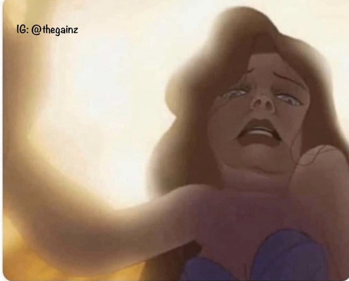 When you're getting tired riding him feet flat and he grabs you by your hips and forces out extra reps