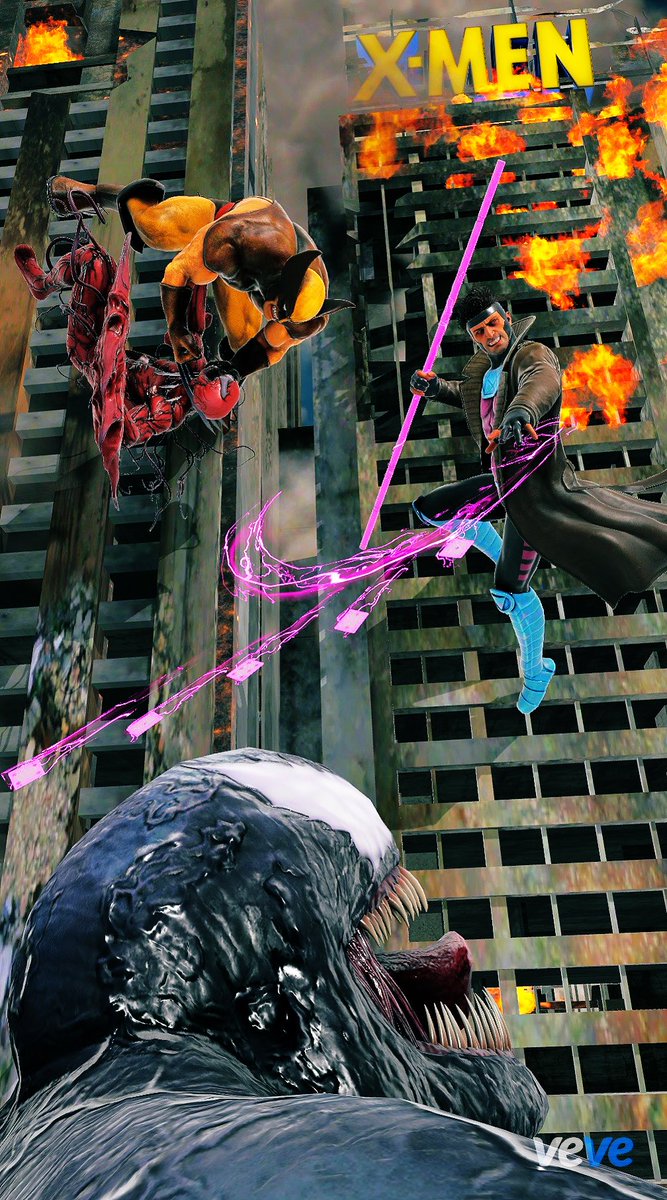VeVe Digital Collectibles 💜❤️🖤💛🤎
Don’t mess with X-Men
<a href="/Marvel/">Marvel Entertainment</a> 
On <a href="/veve_official/">VeVe | Digital Collectibles</a>