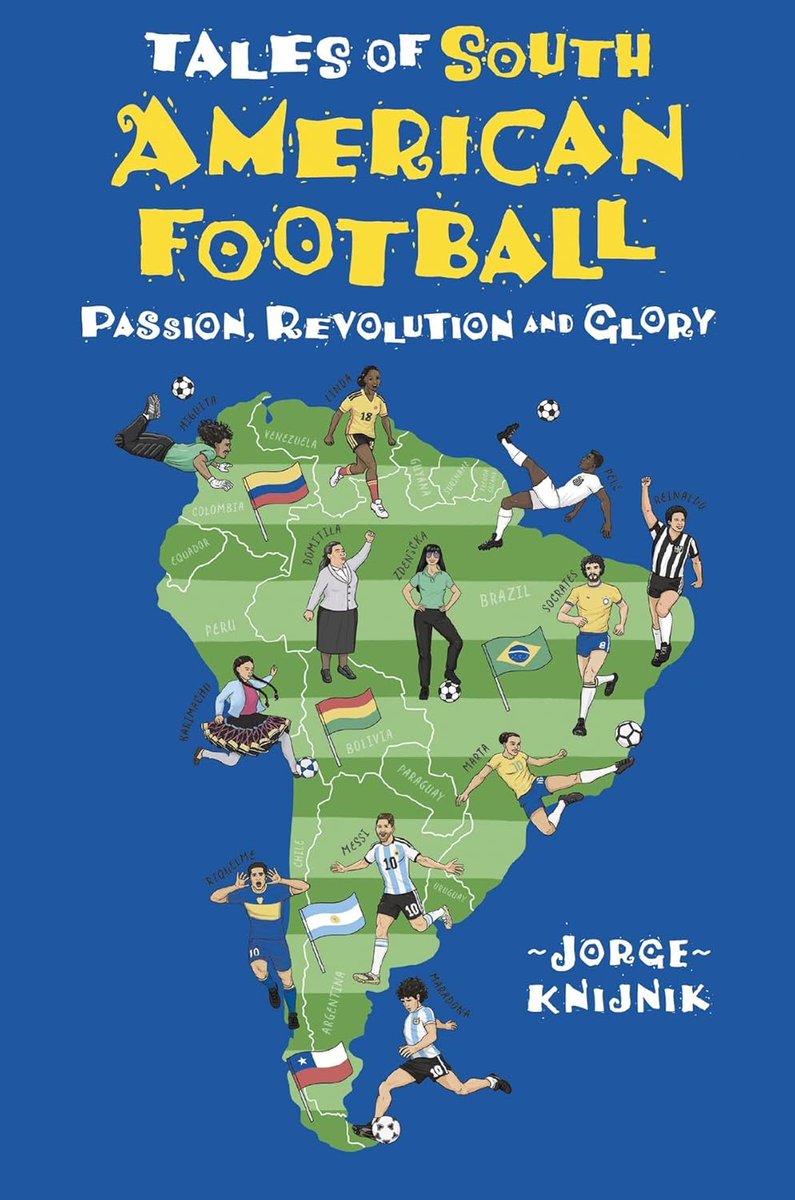 “The heat—political and literal—of South America pulses through these pages.”
 If you love football with meaning, Tales of South American Football is a must-read.
 <a href="/JorgeKni/">Jorge Knijnik</a>
 📖 amazon.com/dp/B0D3BRN5K2
 #FutbolConPasión #WorldFootball