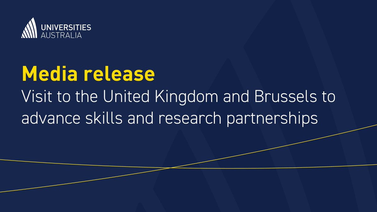 Universities Australia (@uniaus) on Twitter photo UA CEO <a href="/LukeSheehyUA/">Luke Sheehy</a> will travel to the United Kingdom and Brussels next week to press Australia’s case for deeper international research and education partnerships that support national security, innovation and economic resilience.
With the #AUKUS agreement entering a UA CEO <a href="/LukeSheehyUA/">Luke Sheehy</a> will travel to the United Kingdom and Brussels next week to press Australia’s case for deeper international research and education partnerships that support national security, innovation and economic resilience.
With the #AUKUS agreement entering a