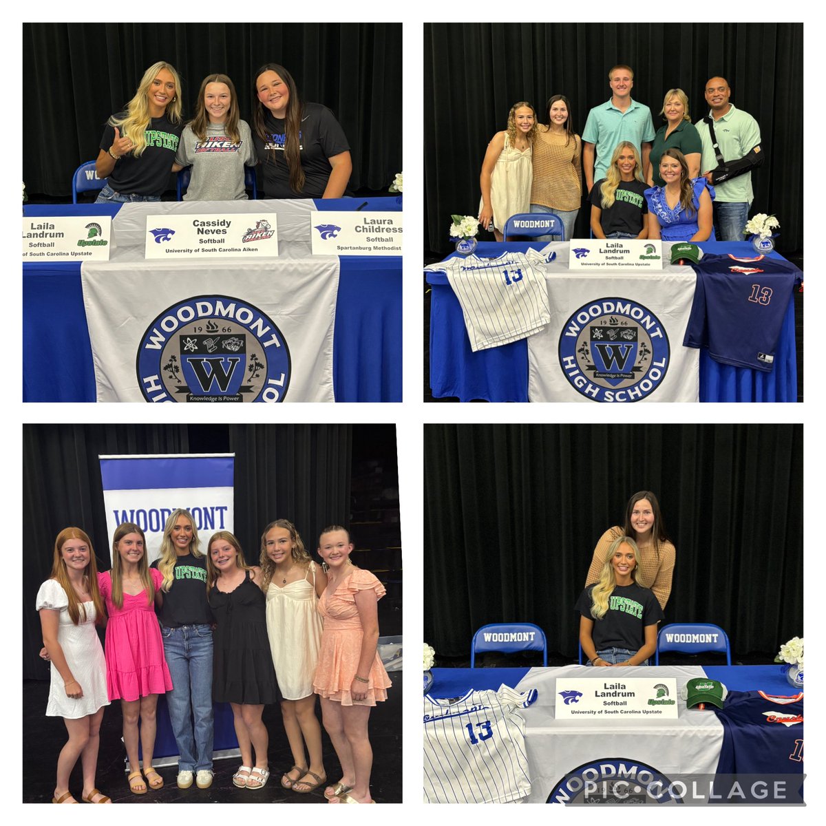Laila Landrum (@lailalandrum) on Twitter photo Woodmont Softball Banquet and Signing night. I’m going to miss these girls but I am so ready for <a href="/HawkinsChawkins/">Upstate Softball</a> <a href="/Coach_TMeds/">Tonya Medders</a> <a href="/PACKUPSTATE/">bryan pack</a> #SpartanArmy ⚔️ Woodmont Softball Banquet and Signing night. I’m going to miss these girls but I am so ready for <a href="/HawkinsChawkins/">Upstate Softball</a> <a href="/Coach_TMeds/">Tonya Medders</a> <a href="/PACKUPSTATE/">bryan pack</a> #SpartanArmy ⚔️