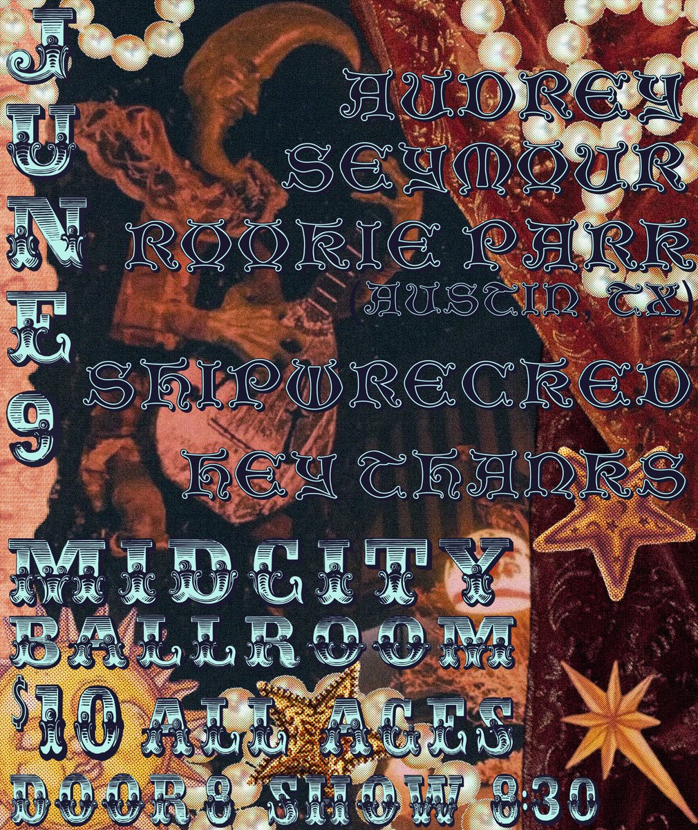 Yall come to our next show and see the wonderful <a href="/rookieparktx/">rookie park</a> ! 
Or dont 
Idc