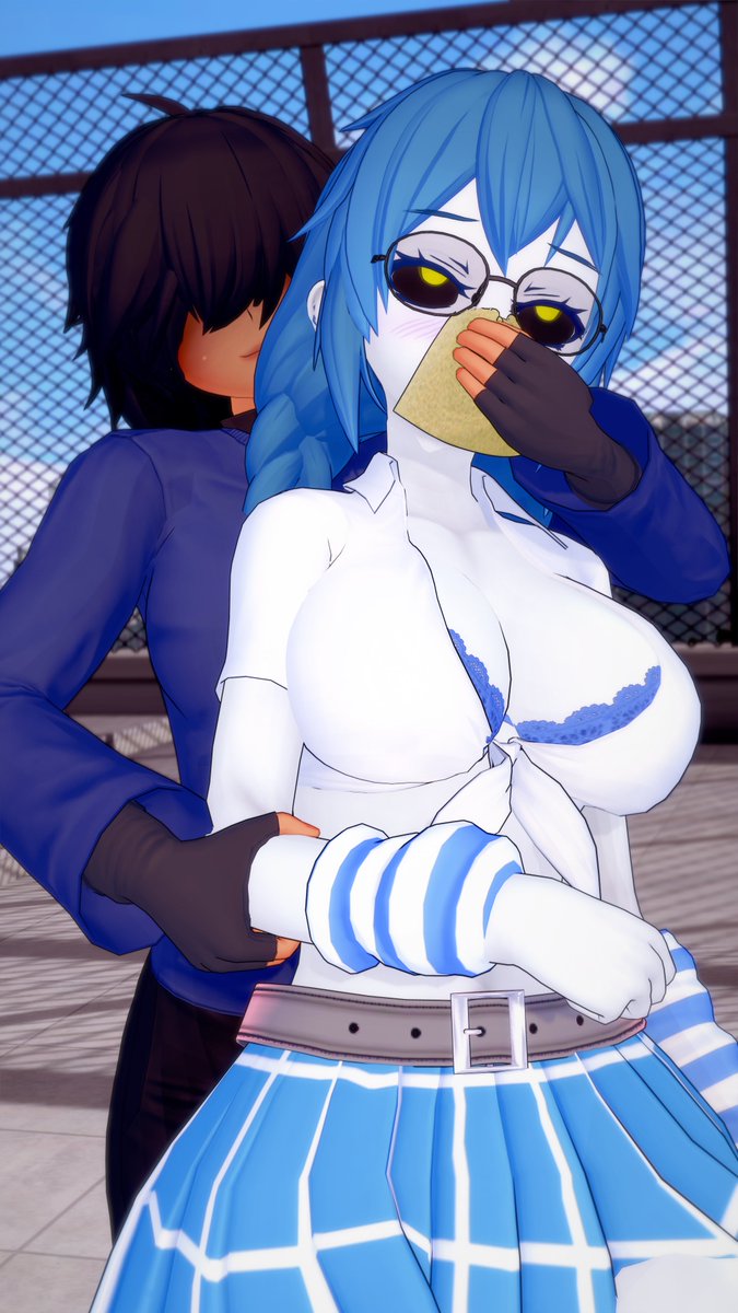About time I continue the V-Tuber kidnapping series and what better way to start off once more than to feature the lovely <a href="/Yomis18Lab/">Yomis18Lab🔞🧪</a> . She gets to meet Samantha personally and I think they’re already getting along well. Will Sam and the others have their turn too? 🤔
