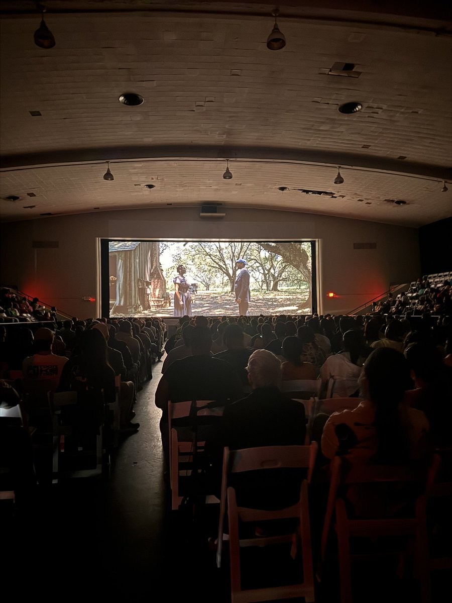 Clarksdale Mississippi today for the Special Screening of Sinners. Clarksdale showed up &amp; made it happen. Shout out to Tyler, <a href="/aallyahpatrice/">Aallyah Wright</a> &amp; <a href="/KailSovl/">Sun Ra</a> for doing such a great job! Very proud of them! Ryan Coogler, Miles Caton and Ludwig Goransson all pulled up!