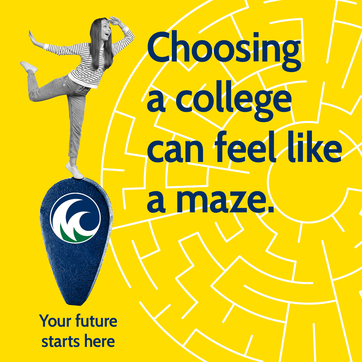 Choosing a college can feel like a maze... At M State, we help you find your path, define your purpose and take steps toward your future. 

Apply for free today: minnesota.edu/admissions