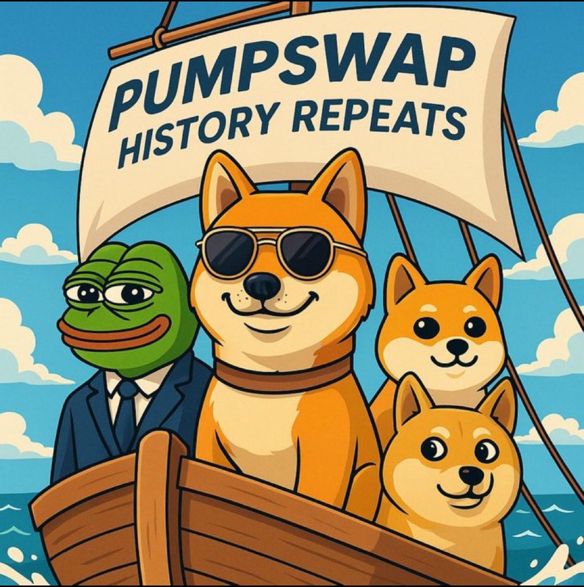 PickeeP29's tweet image. $Pumpswap is saving Solana! Come tap in! .

Best community best lore! 

GMk6j2defJhS7F194toqmJNFNhAkbDXhYJo5oR3Rpump