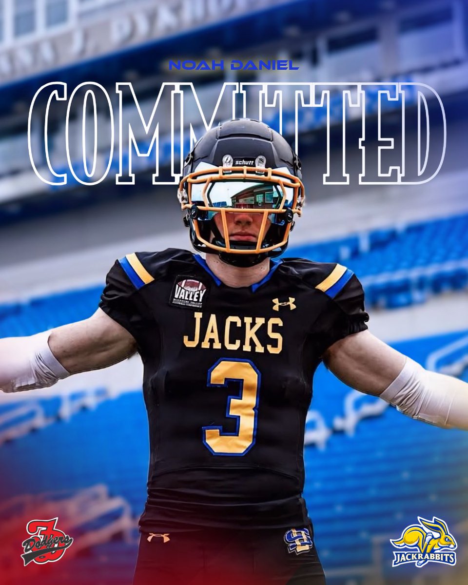 Bound Iowa (@bound_ia) on Twitter photo ๐จ๐๐ฅ๐๐๐๐๐ก๐๐จ
Fort Dodge ATH Noah Daniel commits to <a href="/GoJacksFB/">SDSU Football</a> ๐ฅ
Held offers from SDSU, NDSU, Central Michigan, North Dakota, and South Dakota.
#iahsfb SDSU Athletics ๐จ๐๐ฅ๐๐๐๐๐ก๐๐จ
Fort Dodge ATH Noah Daniel commits to <a href="/GoJacksFB/">SDSU Football</a> ๐ฅ
Held offers from SDSU, NDSU, Central Michigan, North Dakota, and South Dakota.
#iahsfb SDSU Athletics