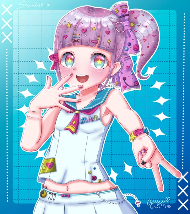 もし良かったら菫くんでよろぴこぴ (資料と言う名のうちの子画像押し付け)