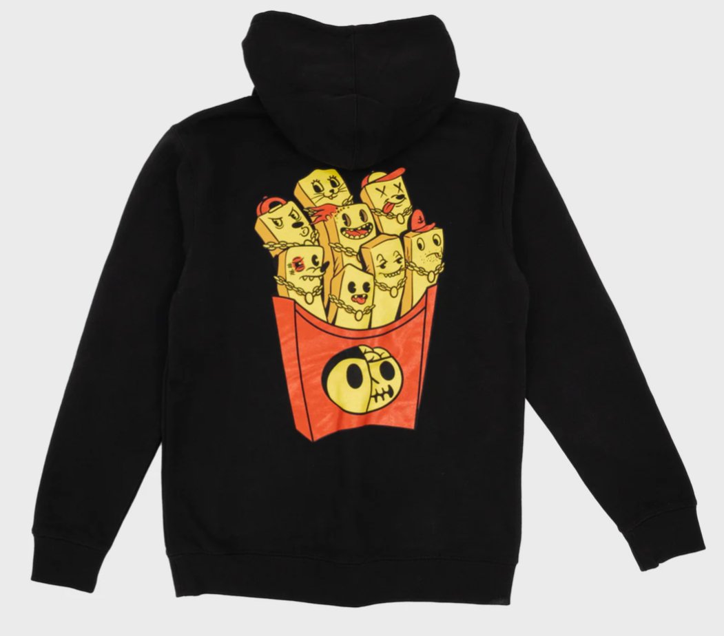 What if we dropped this again, but a tshirt, with a badbad neck tag because we're ganna be at a food festival that 200k+ people go to next weekend. 

Also nicks in 7. I'm going to sleep so I don't jinx it.