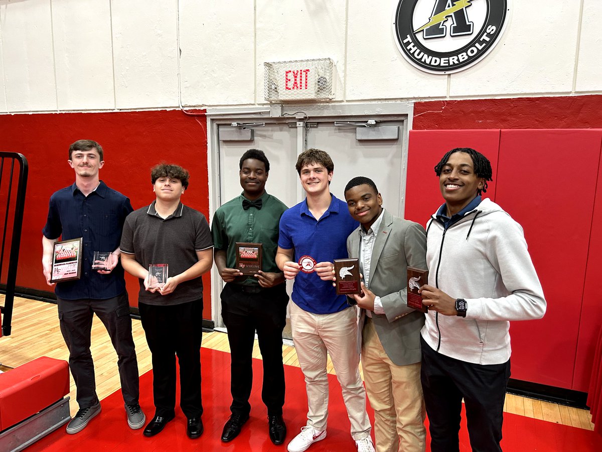 Great group of Lacrosse players after awards night.