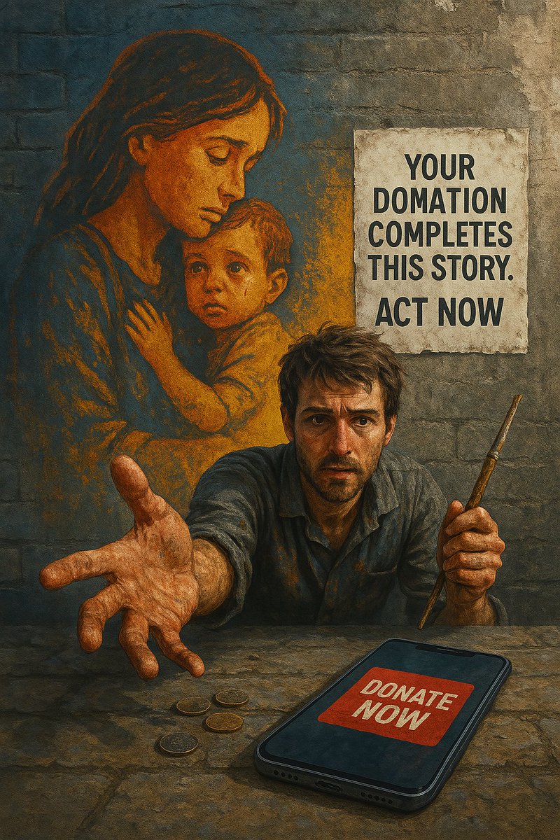 ArtHumanitarian's tweet image. A person of action never turns a blind eye to a call for help. Will you help us?
#HelpNow #ChangeLives #YourImpactMatters #Crypto #Art #News #X #Ideas #business #BTC #ETH #4chan #Help #AndrewCarnegie #CarnegieHall #USA