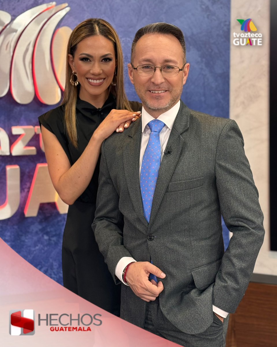 Sé parte de nuestra programación informativa de #HechosGuatemala a las 8:00 p.m. junto a @soypilarnunez y <a href="/luis_lamadrid/">Luis Armando Lamadrid</a> , e infórmate sobre las noticias más importantes. 📺🇬🇹 #TvAztecaGuate #ElMejorCanal