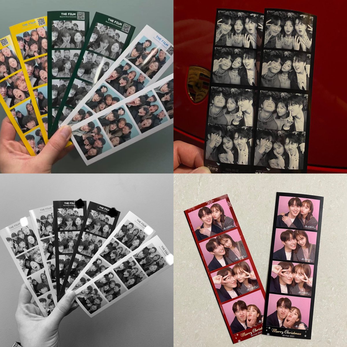 and when these people were photobooth maniacs so we ended up with lots of their 4-cut pictures 🌼

— happy 4 years my roommate is a gumiho