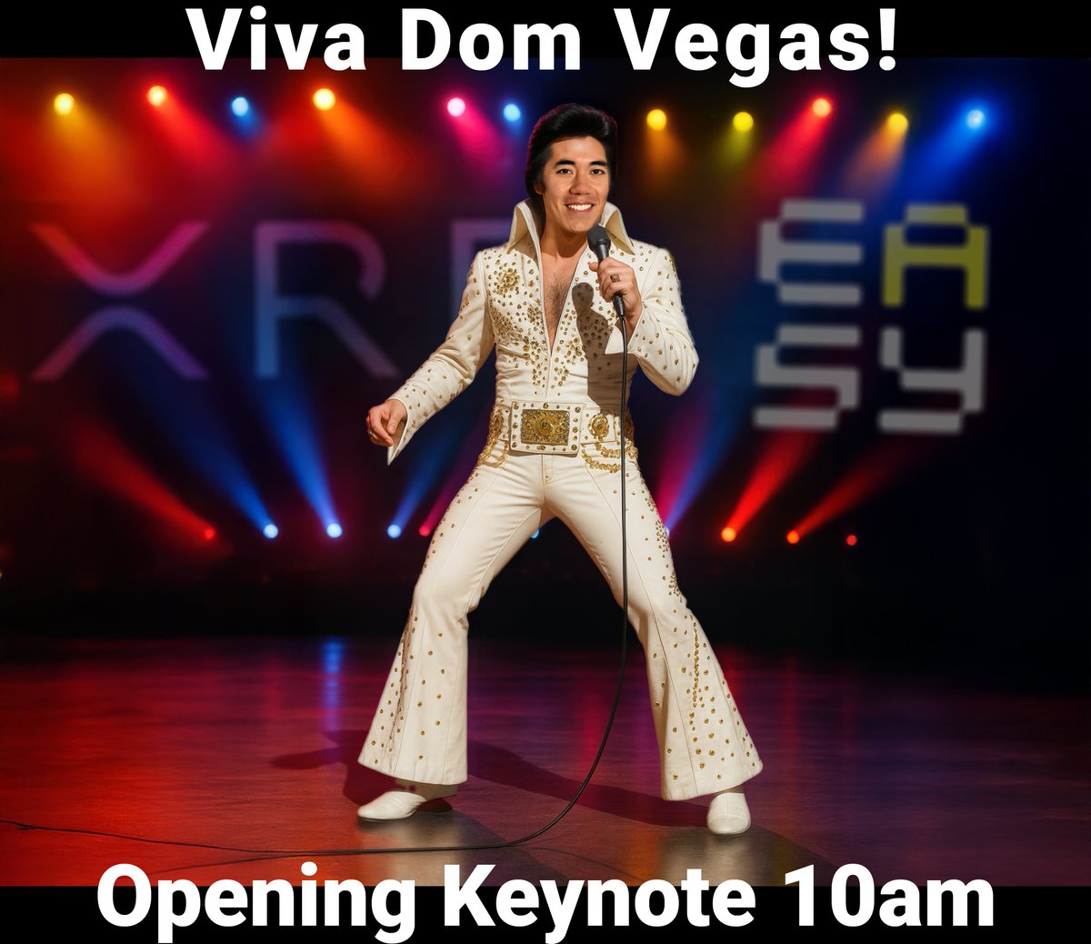 LongBullyStick's tweet image. $XRP -- Make sure you catch the opening keynote performance by the King, @dom_kwok, at the #XRPLasVegas #XRPLV Friday morning at 10am!!!! He&apos;ll be performing all your favorite tunes and get everyone hyped for a great conference!!!  #VivaDomVegas 🔥🔥🔥