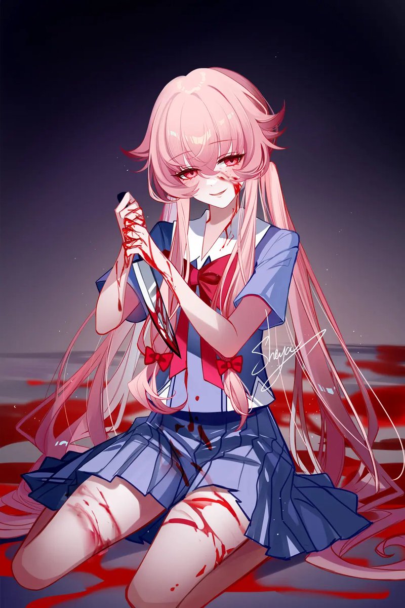 day57 #がさいゆの #我妻由乃 #GasaiYuno #未来日記」|Sheyaの