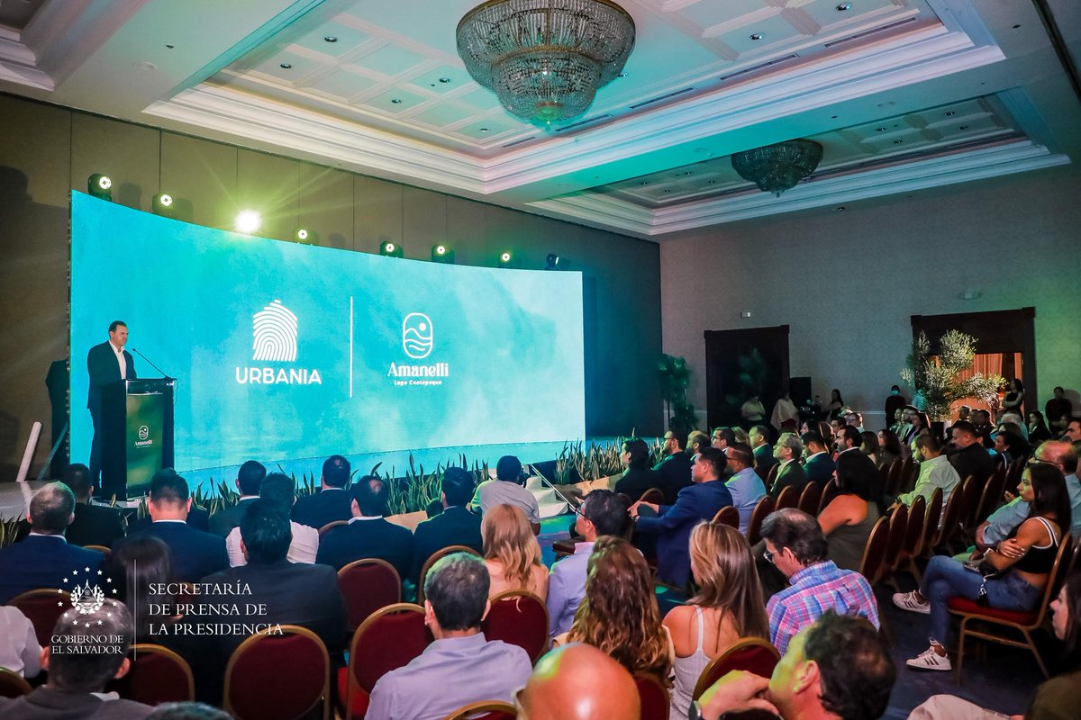 #NuevasInversiones | Los esfuerzos del Gobierno del Presidente <a href="/nayibbukele/">Nayib Bukele</a> para traer nuevas inversiones al país están dando sus frutos.

Como muestra de ello, este día, acompaña el lanzamiento de un importante proyecto de la desarrolladora inmobiliaria Urbania: Amanelli.