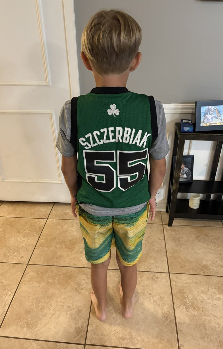 ‘Ey Todd 🍻 (@counselortodd) on Twitter photo Today was “Jersey Day” at <a href="/ArchRUMMEL/">Archbishop Rummel HS</a> Basketball Camp. Camden won a Rummel shirt for his jersey selection this morning! It must have been for Most Obscure Jersey! <a href="/wallyball/">Wally Szczerbiak</a> #WallyWorld 😂 Today was “Jersey Day” at <a href="/ArchRUMMEL/">Archbishop Rummel HS</a> Basketball Camp. Camden won a Rummel shirt for his jersey selection this morning! It must have been for Most Obscure Jersey! <a href="/wallyball/">Wally Szczerbiak</a> #WallyWorld 😂
