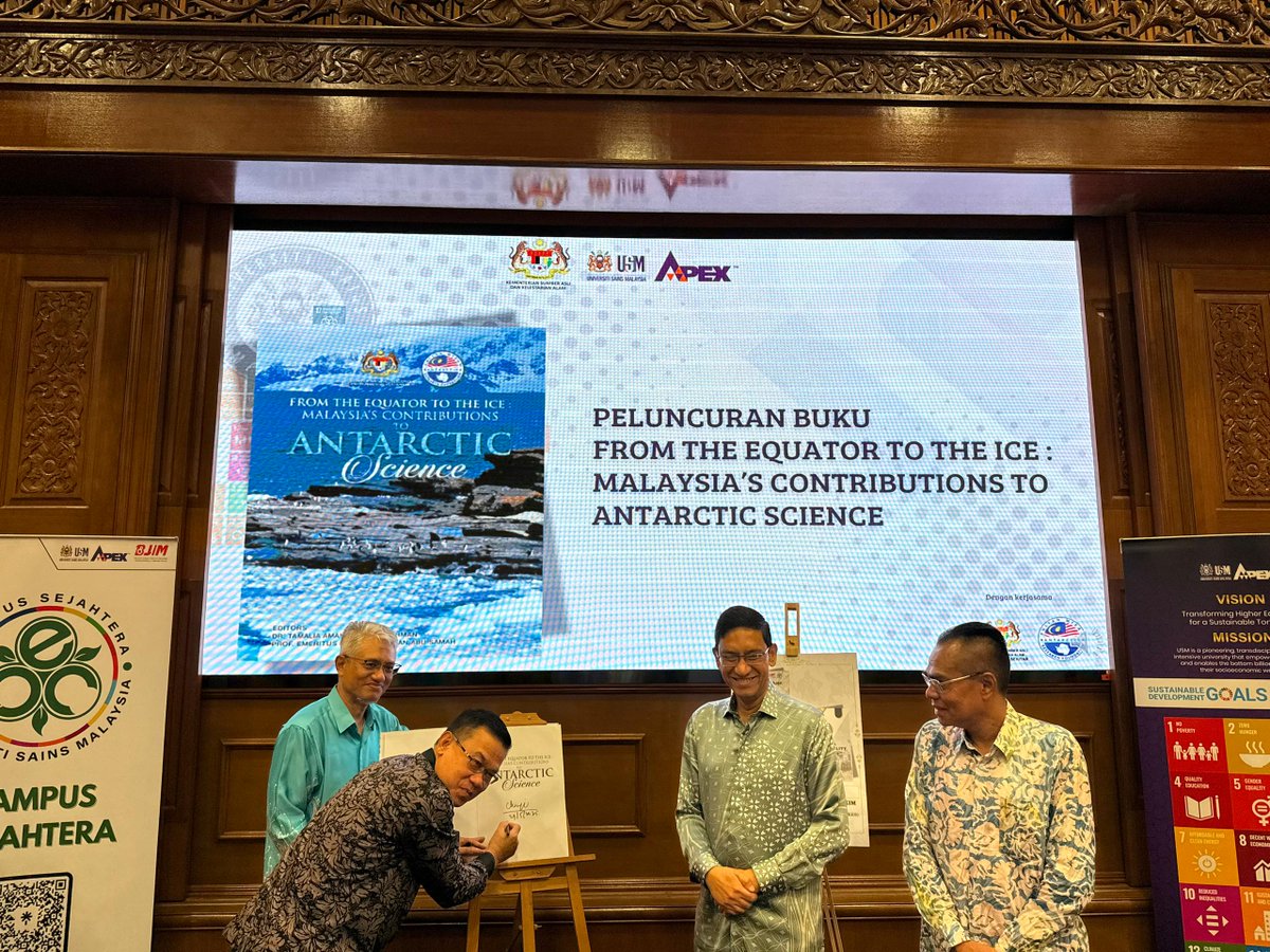 Jelajah Kelestarian Alam 2.0 di Dewan Pembangunan Siswa, KOMCA, Universiti Sains Malaysia (USM), Pulau Pinang pada 29 Mei 2025