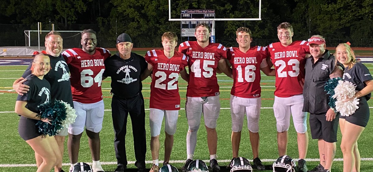 West won tonight's Hero Bowl 21-20! Congrats to all who participated. Way to represent Ridley!