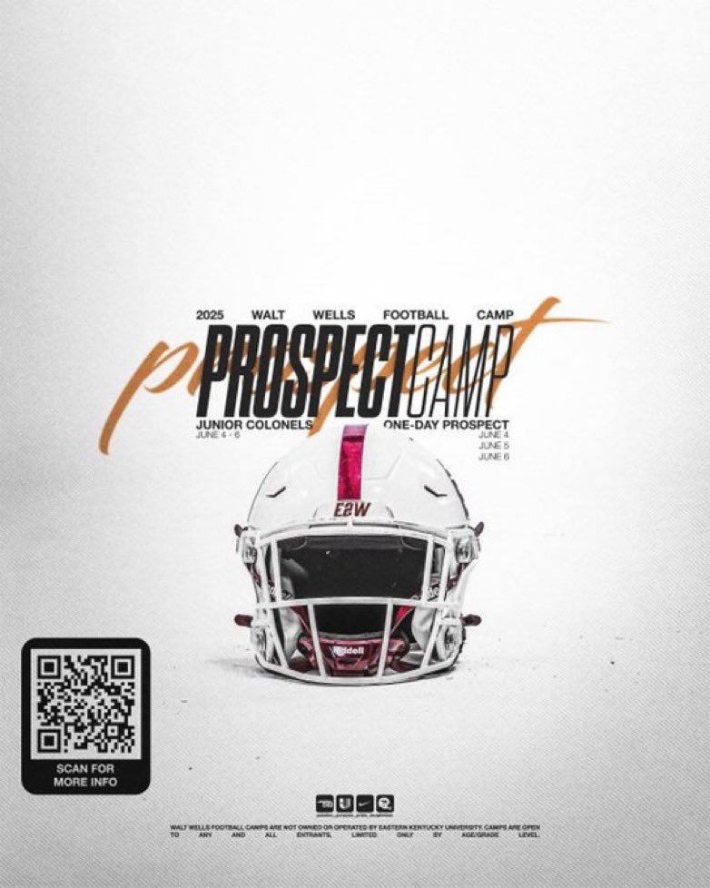 Thank you <a href="/CoachDerekDay/">Derek Day</a> for the camp invite to <a href="/EKUFootball/">EKU Football</a> !! 
<a href="/CPAFootball/">CPA Lions Football</a> <a href="/BigBoardSports/">The BigBoard</a>